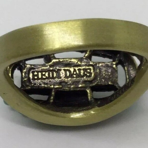 Rare Heidi Daus Passion Statement Cocktail Ring - Picture 2 of 4